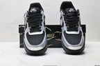 Nike Air Force 1 '07 LV8 Low-Top Sneakers – Metallic Silver/Black