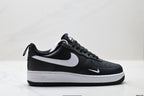 Nike Air Force 1 '07 LV8 Low-Top Sneakers – Black/White