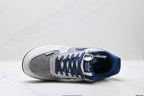 Nike Air Force 1 '07 LV8 Graphic Low-Top Sneakers – Grey/Navy