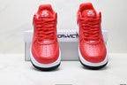 Nike Air Force 1 '07 LV8 Bear Graphic Low-Top Sneakers – Red/White