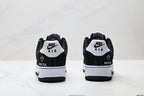 Nike Air Force 1 '07 LV8 Graphic Low-Top Sneakers – Black/White