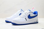 Nike Air Force 1 '07 LV8 Low-Top Sneakers – White/Royal Blue