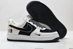 Nike Air Force 1 '07 LV8 Contrast Graphic Low-Top Sneakers – Black/White