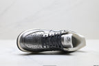 Nike Air Force 1 '07 LV8 Cracked Graphic Low-Top Sneakers – Metallic Grey