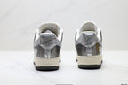 Nike Air Force 1 '07 LV8 Cracked Graphic Low-Top Sneakers – Metallic Grey
