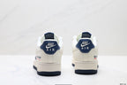 Nike Air Force 1 '07 LV8 Logo Graphic Low-Top Sneakers – White/Navy