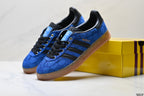 Gazelle Blue GG Monogram Low-Top Sneakers