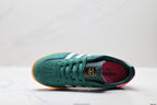 adidas Gazelle Green Pink Sneakers