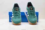 adidas Gazelle Green Pink Sneakers