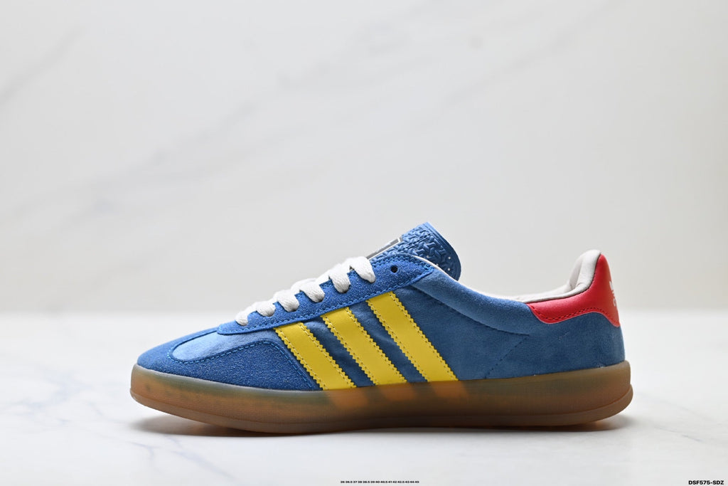 adidas  Gazelle Blue Yellow Sneakers