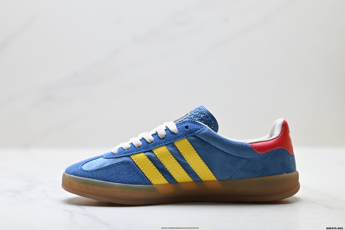 adidas  Gazelle Blue Yellow Sneakers