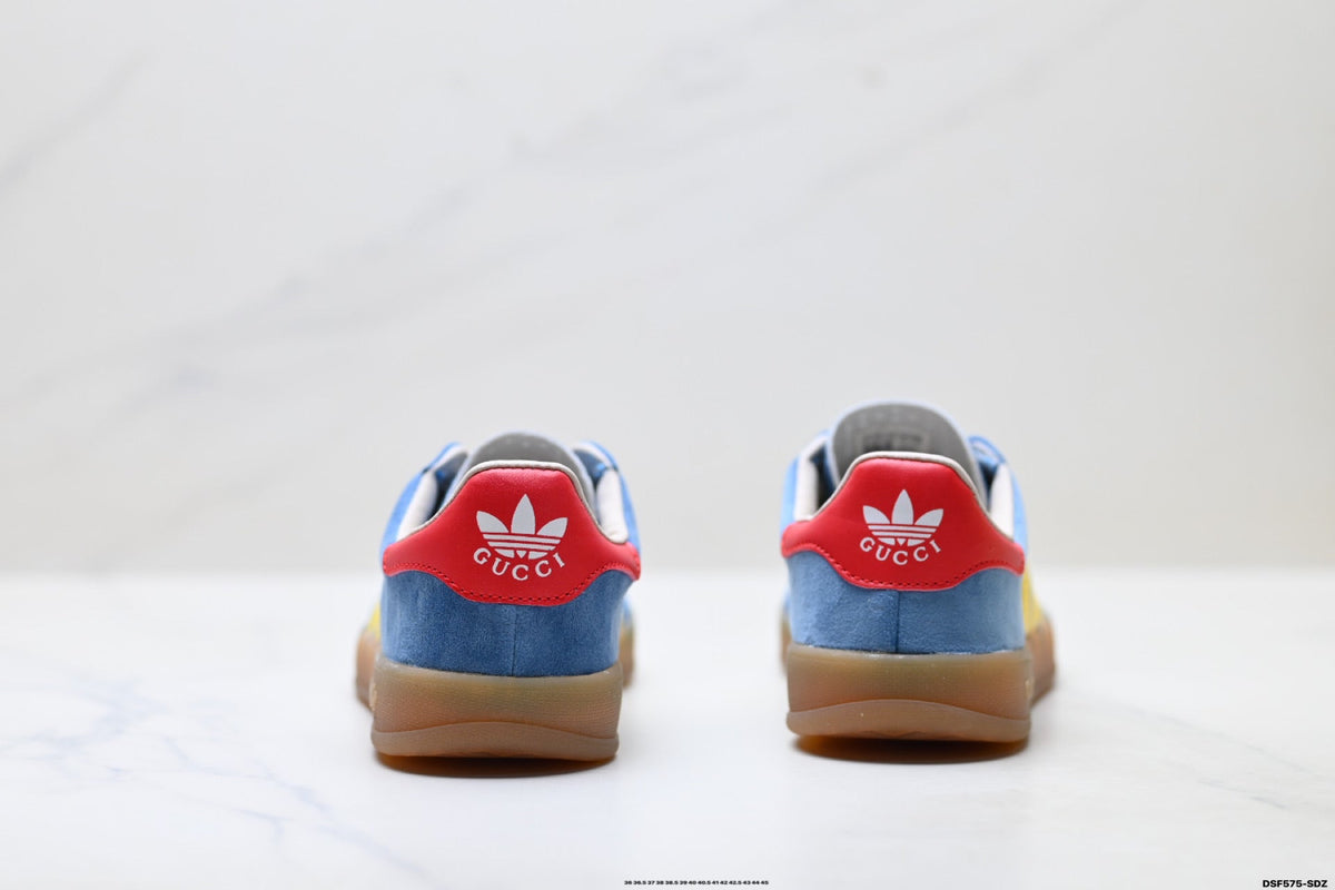 adidas  Gazelle Blue Yellow Sneakers