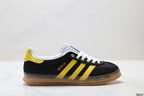 adidas Gazelle Black Yellow Sneakers