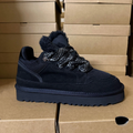 `Lowmel Suede Wool Lined Casual Sneakers Thick Bottom Winter Shoes`