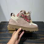 `Lowmel Suede Wool Lined Casual Sneakers Thick Bottom Winter Shoes`