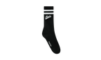 Varsity Script Socks "Black / White" SS23MHR003 004