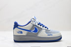 Nike Air Force 1 Low Blue & White Collection | Classic Leather Sneakers