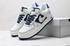 Nike Air Force 1 Low Blue & White Collection | Classic Leather Sneakers