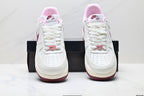 Nike Air Force 1 Low Cherry Embroidery | White Cherry Red Leather Sneakers
