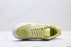 Nike Air Force 1 Low Lemon Yellow | Suede Leather Sneakers