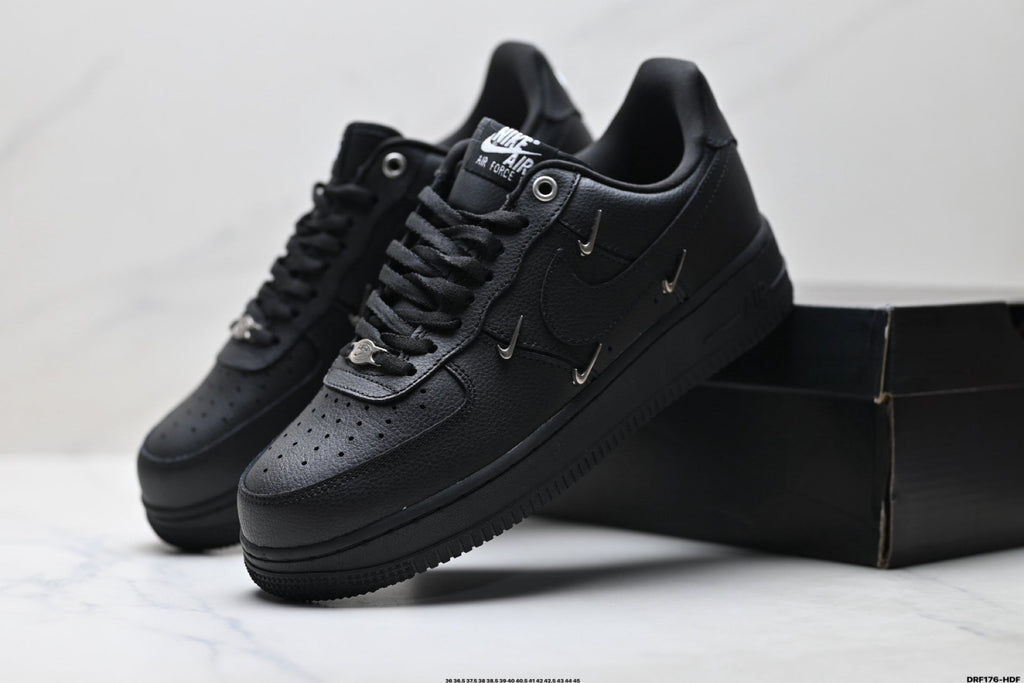 Nike Air Force 1 Low Mini Swoosh Collection | Premium Leather Sneakers