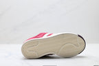 Adidas Originals Superstar Platform Burgundy Suede Sneakers