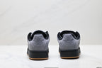 Adidas Originals Superstar Platform Grey Black Suede Sneakers