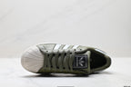 Adidas Superstar Olive Green Leather Sneakers – Classic Lifestyle Shoes