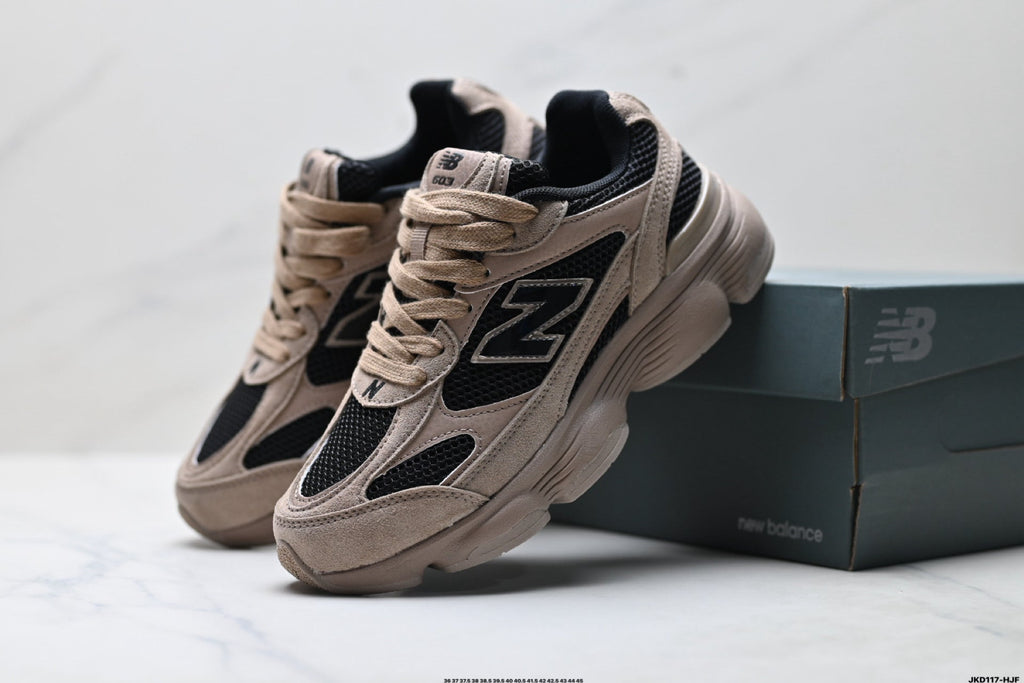 Retro Dad Sneakers - Beige