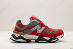 New Balance 9060 Lifestyle Sneakers – Red Grey