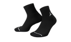 Jordan Everyday Ankle Socks "Black / White - (3-Pack)" DX9655 010