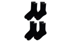 Hanes Socks (4) "Black" SU2010