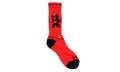 Foti Harris Teeter Logo Socks "Red Black" CHRM1384