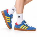 adidas  Gazelle Blue Yellow Sneakers
