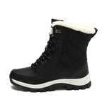 Men's and Women's Snow Boots: New Fall/Winter High-Top Warm Outdoor Cotton Boots with Fleece Lining, Extra-Thick, and Plus Sizes