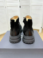 UGG Black Pull-On Leather Chelsea Boots