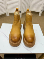 UGG Chestnut Leather Chelsea Boots