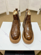 UGG Leopard Suede Chelsea Boots