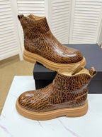 UGG Leopard Suede Chelsea Boots