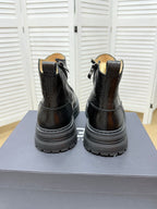 UGG Black Leather Chelsea Boots