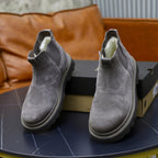 UGG Gray Suede Chelsea Casual Shoes