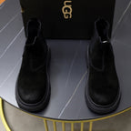 UGG Black Suede Chelsea Casual Shoes