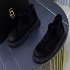 UGG Black Suede Chelsea Casual Shoes