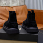 UGG Black Suede Chelsea Casual Shoes