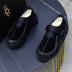 UGG Black Strap Platform Casual Shoes