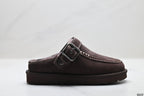 UGG Ethnic-Trim Shearling Slip-On Shoes