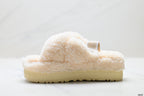 UGG Slipper Evolution Fluffy Platform Slides