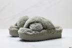 UGG Slipper Evolution Fluffy Platform Slides