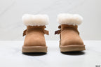 UGG Classic Ultra Mini Bow Ankle Boots