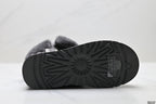 UGG Classic Mini Heritage Fluff Buckle Boots